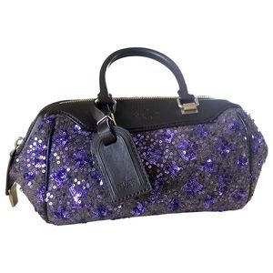 LOUIS VUITTON 2012 Violet "Monogram Sunshine Express Baby" Handbag Purse LTD